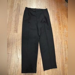 Versini‎ men’s dress pants waist 38 black nice pants